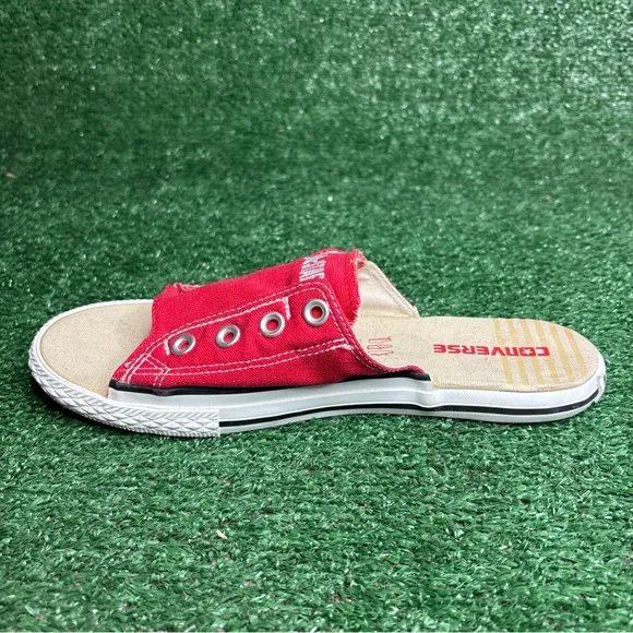 Converse All Star Cutaway Slides Slip On Sandals Classic Red Womens Size 9 - NEW
