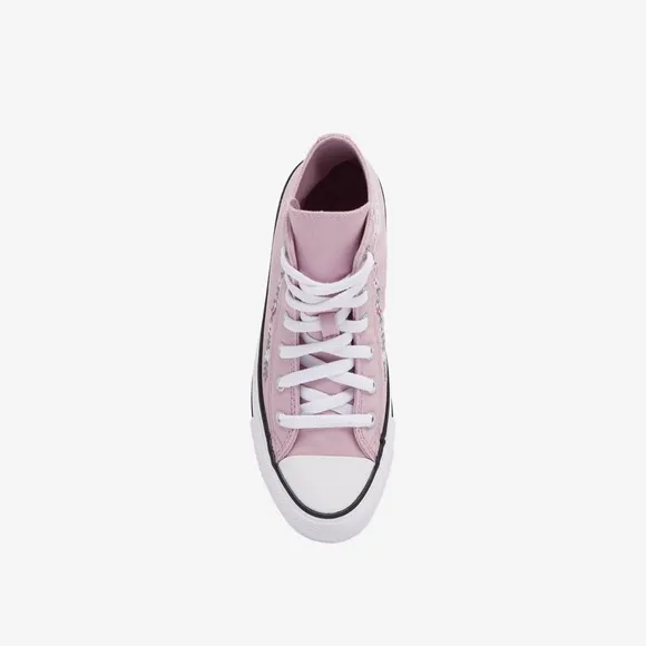 Converse Chuck Taylor All Star Hi Pink Embroidered floral Sneakers 5.5 6.5 NEW