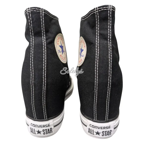 Converse CTAS 2013 OG Platform Plus Hidden Wedge Black White Canvas Womens 9.5