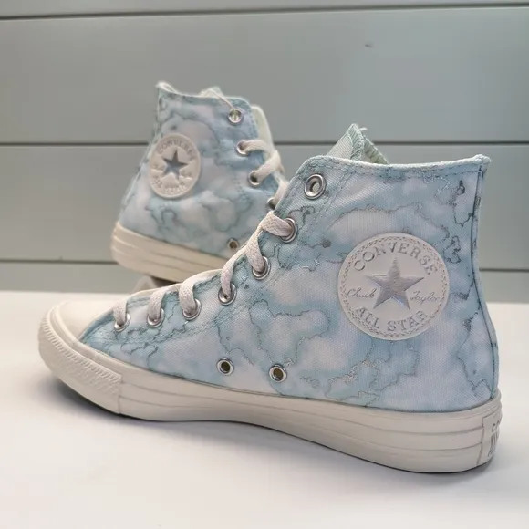 Converse CTAS High Top Light Dew Larimar Fashion Lightweight sneakers Women's 8