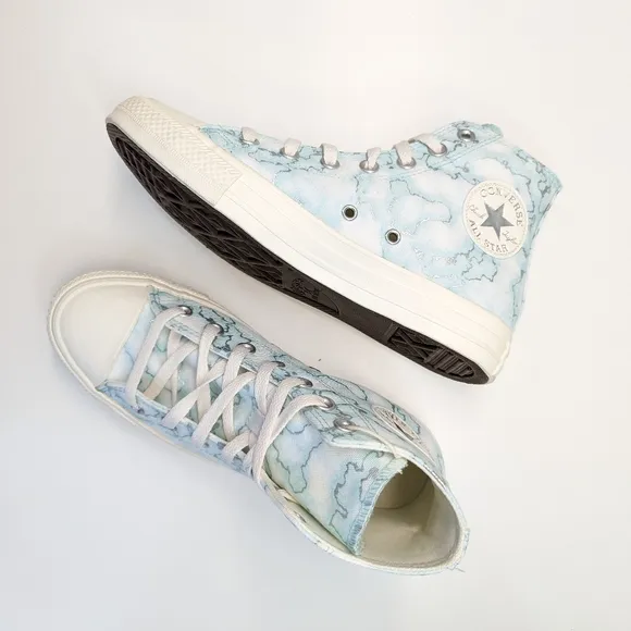 Converse CTAS High Top Light Dew Larimar Fashion Lightweight sneakers Women's 8
