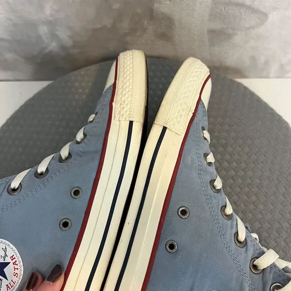 Converse Hi Top Sneakers Womens 8 Blue Indigo Dyed 70 Chuck Taylor Retro 157608C