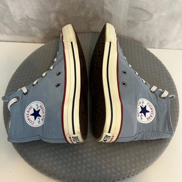 Converse Hi Top Sneakers Womens 8 Blue Indigo Dyed 70 Chuck Taylor Retro 157608C