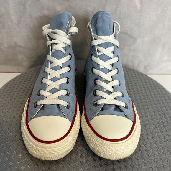 Converse Hi Top Sneakers Womens 8 Blue Indigo Dyed 70 Chuck Taylor Retro 157608C