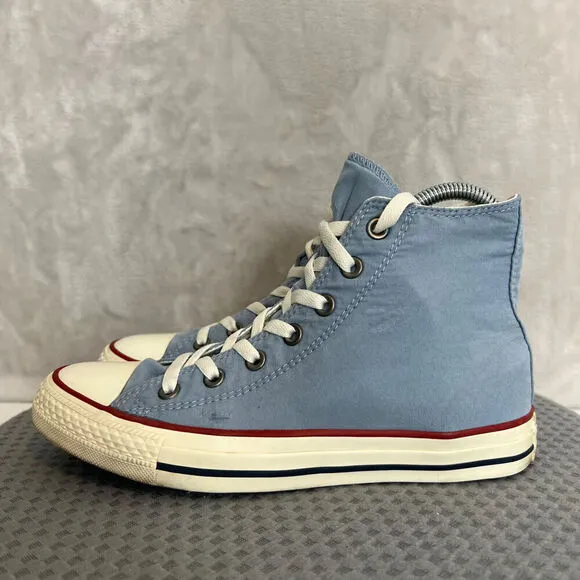 Converse Hi Top Sneakers Womens 8 Blue Indigo Dyed 70 Chuck Taylor Retro 157608C