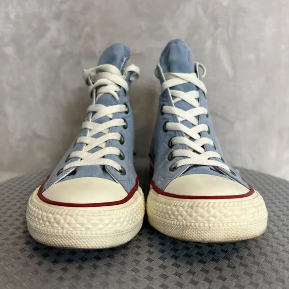 Converse Hi Top Sneakers Womens 8 Blue Indigo Dyed 70 Chuck Taylor Retro 157608C