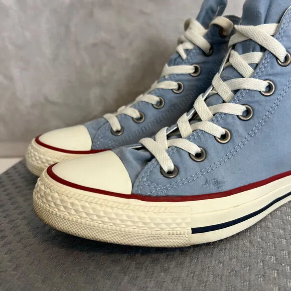 Converse Hi Top Sneakers Womens 8 Blue Indigo Dyed 70 Chuck Taylor Retro 157608C