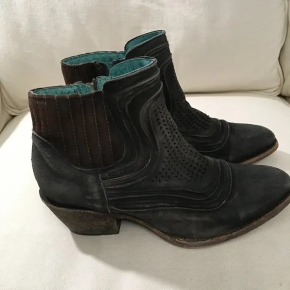Corral Women's Ankle Boots Grey Laser