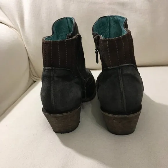 Corral Women's Ankle Boots Grey Laser