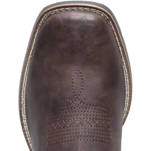 Cowboy Boots For Men Khaki | Square Toe Western Boot | Classic Embroidered