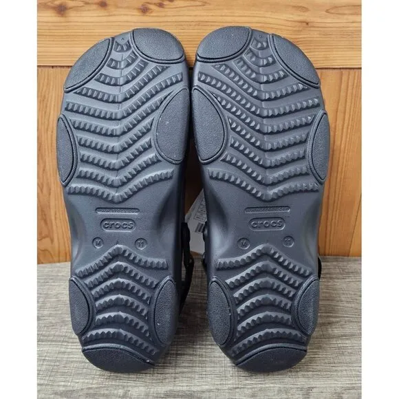 Crocs Classic All-Terrain Black Men's Sandals Size 11