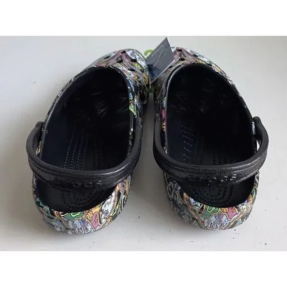 Crocs Classic Harry Potter Vera Bradley Clog Sandals Black Multi Men’s Sz 13 NEW