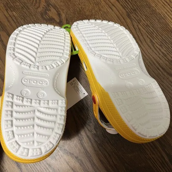 Crocs Classic McDonald's Birdie 208696-730 Unisex US M7/W9‎ Clogs Yellow Sandals