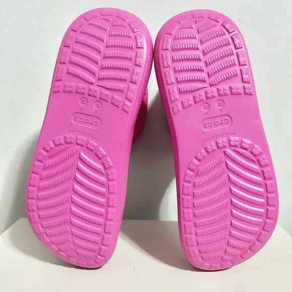 Crocs Classic Men’s Size 10 Women’s 12 Pink Crush Lifestyle Comfort Rain Boots