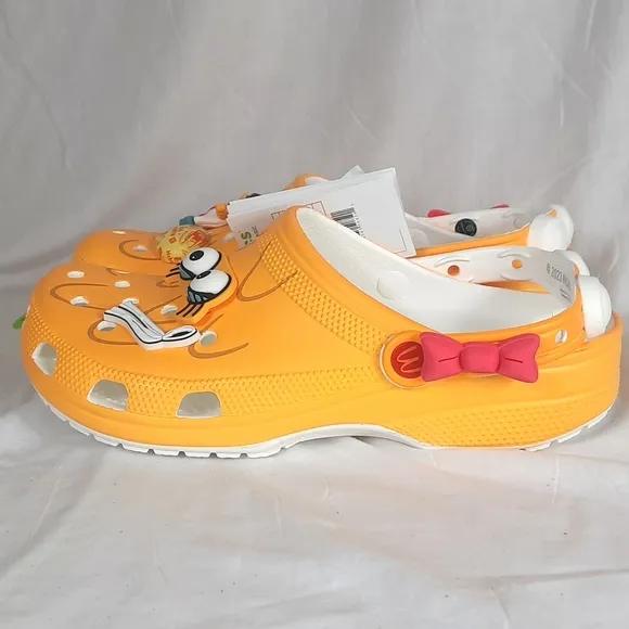 Crocs Unisex McDonalds X Classic Clog Sandals Mens 10 Womens 12 Yellow w…
