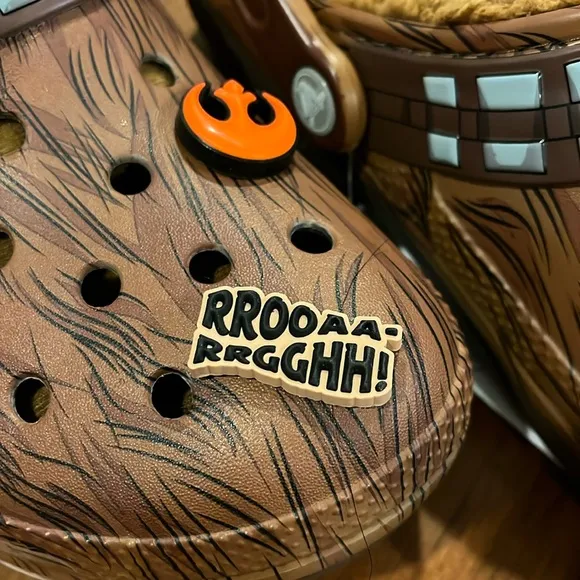 Crocs x Chewbacca Star Wars Classic Clog Shoes sandals new Mens 8 / Womens 10