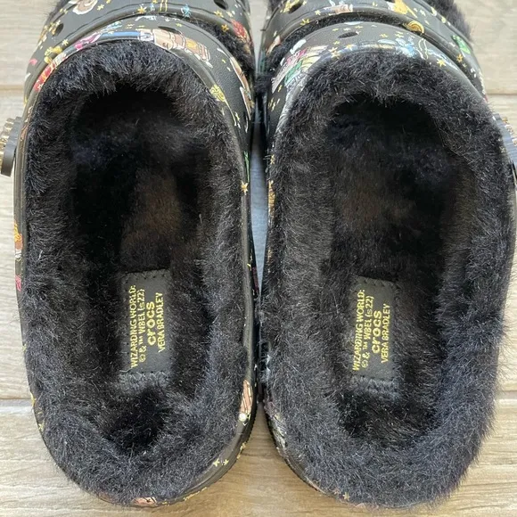 Crocs x Harry Potter x Vera Bradley Cozy fur lined sandals