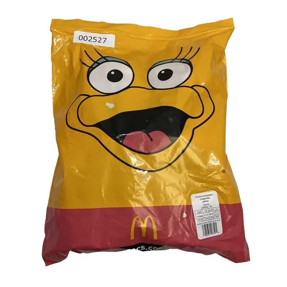 CROCS x McDonald's Birdie Sandals Men's 12 Yellow Classic Clog New Sealed Bag