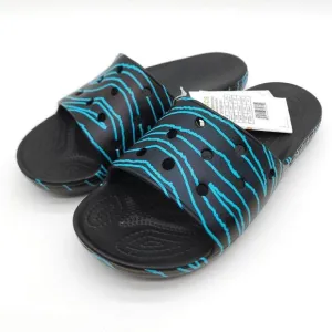 Crocs x Ron English Classic Slide (Mens 9 Womens 11) Sandals Flip Flops‎ Black