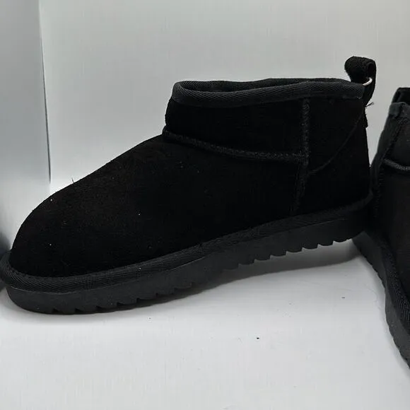 CUSHIONAIRE Women's pull on boot 8 BLACK