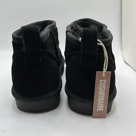 CUSHIONAIRE Women's pull on boot 8 BLACK