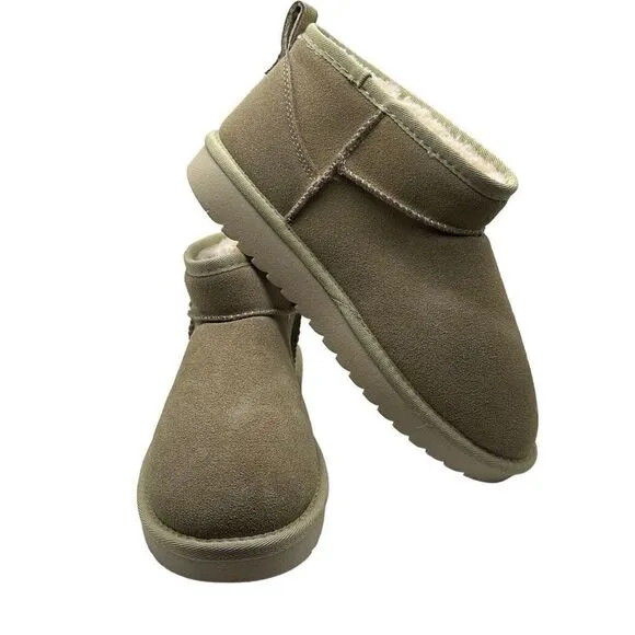CUSHIONAIRE Women's pull on boot  9 SAND