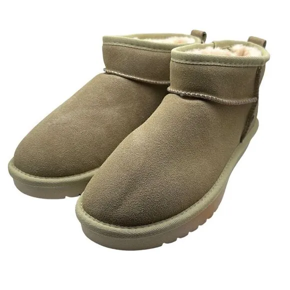 CUSHIONAIRE Women's pull on boot  9 SAND