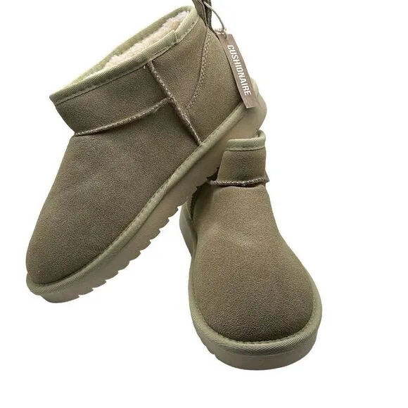 CUSHIONAIRE Women's pull on boot  9 SAND