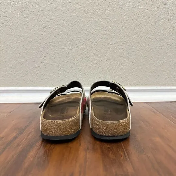 Custom BIRKENSTOCK Arizona Sandals by SANDRA KOBERLEIN x Michael Grey