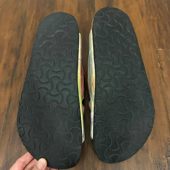 Custom BIRKENSTOCK Arizona Sandals by SANDRA KOBERLEIN x Michael Grey