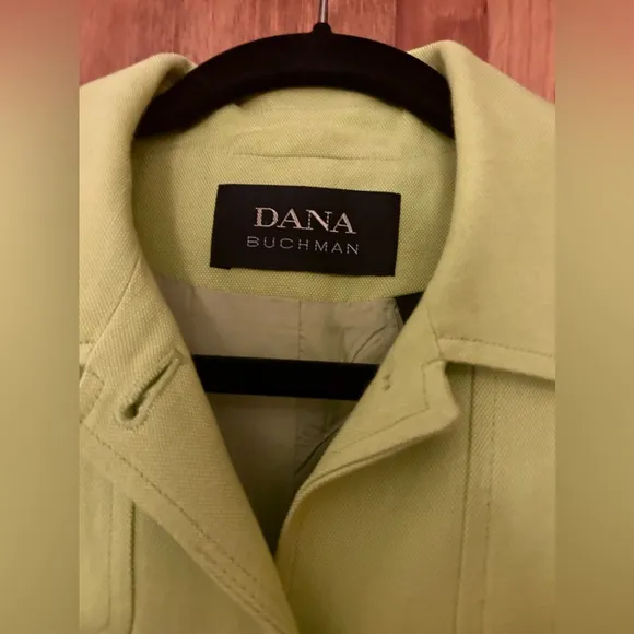 Dana Buchman Women’s Retro/Mod/Vintage Inspired Bright Green Blazer Sz 6
