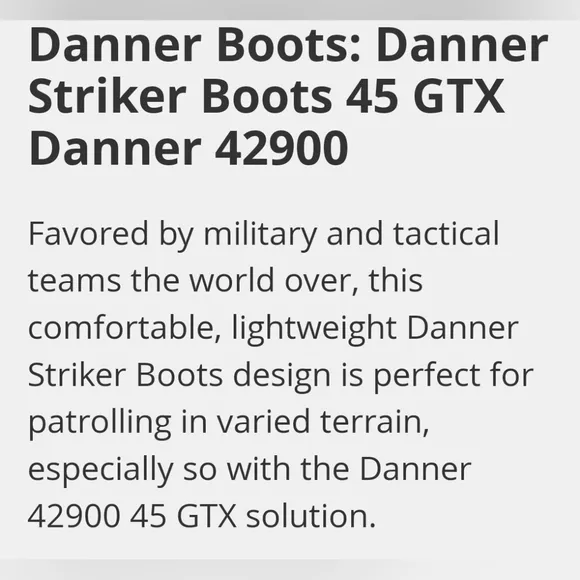 Danner Boots