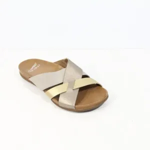 Dansko Joanna Leather Slide NEW Eu 37 Women Flat Sandals
