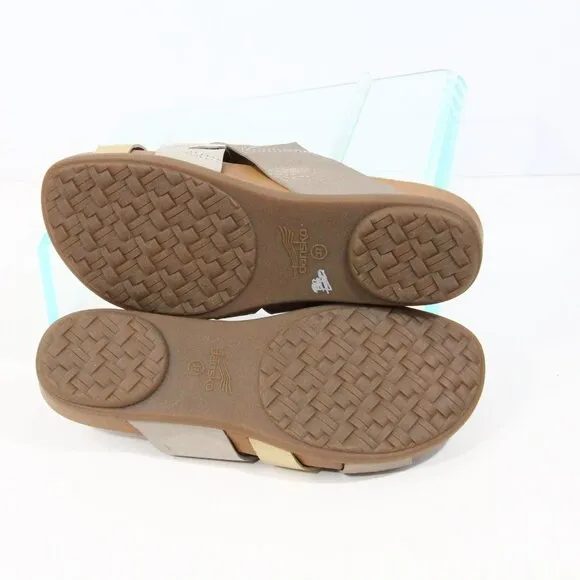 Dansko Joanna Leather Slide NEW Eu 37 Women Flat Sandals
