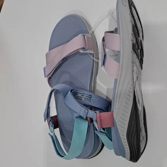 Dansko Raquel Sky Multi Webbing Recycled Sandals