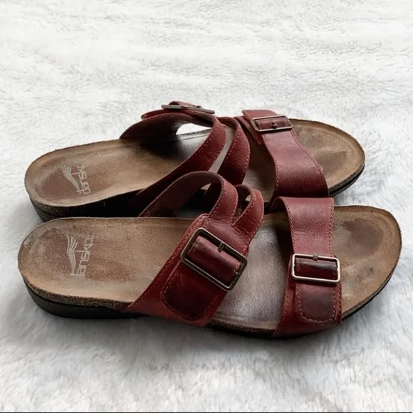 Dansko Rosie Coral Sandals 6020485300, size 37