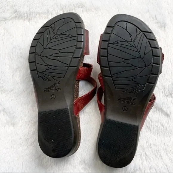 Dansko Rosie Coral Sandals 6020485300, size 37