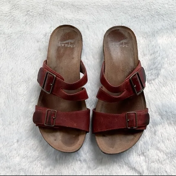 Dansko Rosie Coral Sandals 6020485300, size 37