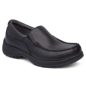 Dansko Wayne Black Leather Full Grain Casual Loafers Mens Size 43
