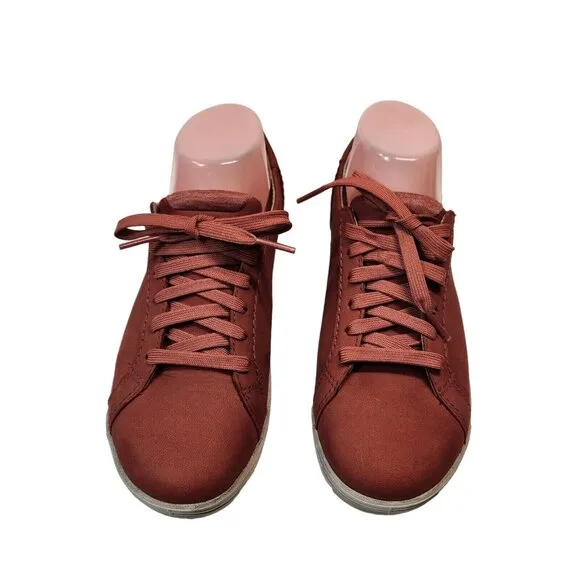 Dansko Womens Leela Red Chili Fashion Sneaker Waterproof Nubuck Size 36 -2
