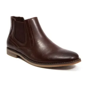 DEER STAGS MEN'S BROWN MIKEY CHELSEA BOOTS NIB SIZE 12