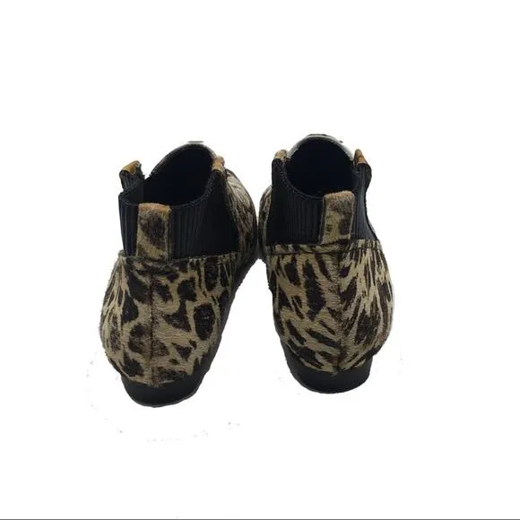 Derek Lam 10 Crosby Ponyhair Patterned Booties - 6.5