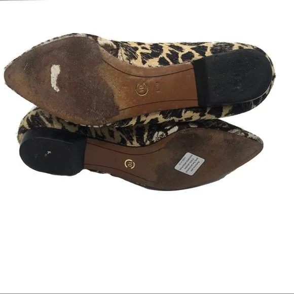 Derek Lam 10 Crosby Ponyhair Patterned Booties - 6.5
