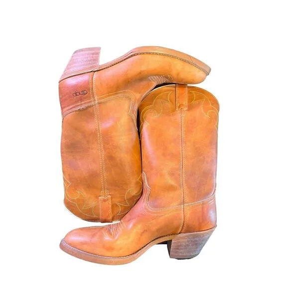 Dingo Boots, Mens, 9.5 B, Camel Color
