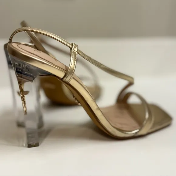 Disney x Aldo Roseslipper Belle Princess High Heel Sandals, Size 7