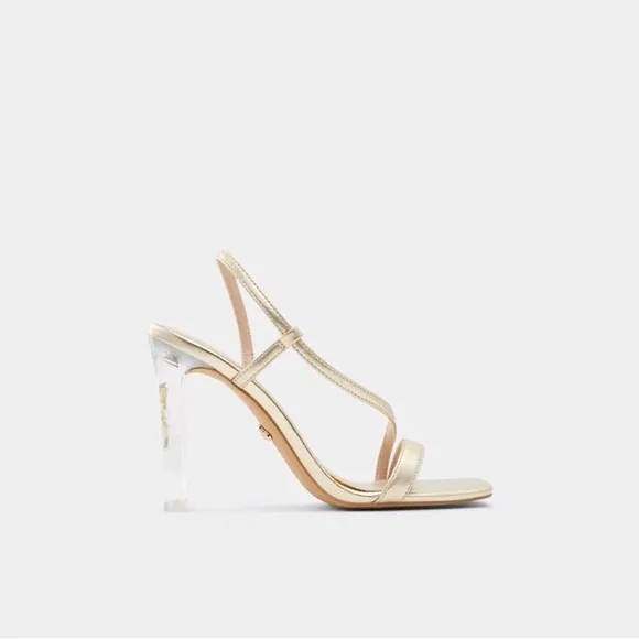 Disney x Aldo Roseslipper Belle Princess High Heel Sandals, Size 7