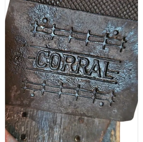DISTRESSED BEAUTIFUL CORRAL TEENS/GIRLS BOOTS