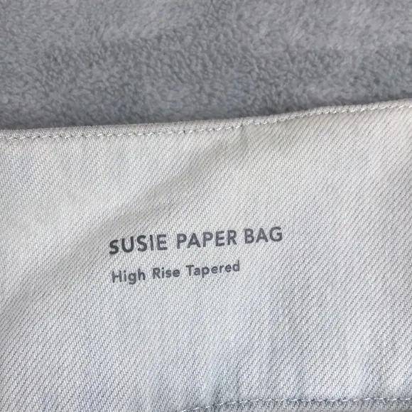 DL1961 Susie High Rise Paperbag Jeans Size 34