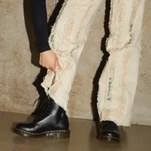 Doc Marten Classic Black Leather Lace Up Boots
