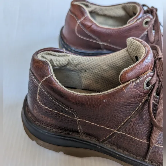 DOC MARTENS 11199 brown leather oxford loafers